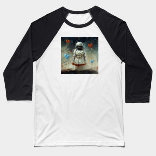 Astronaut Princess Baseball T-Shirt